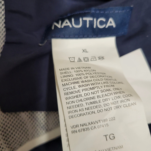 Nautica Embroidered Logo Men's Swim Shorts Size XL Excellent Condition - Picture 6 of 6